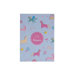 Personalised A5 Diary - Unicorn