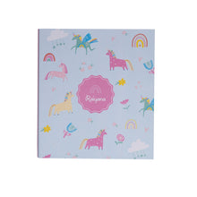 Load image into Gallery viewer, Party Favour: Personalised Unicorn Ring Binder
