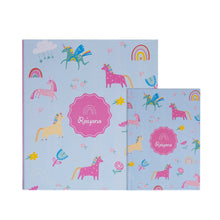 Load image into Gallery viewer, Diary &amp; Ring Binder Set - Unicorn
