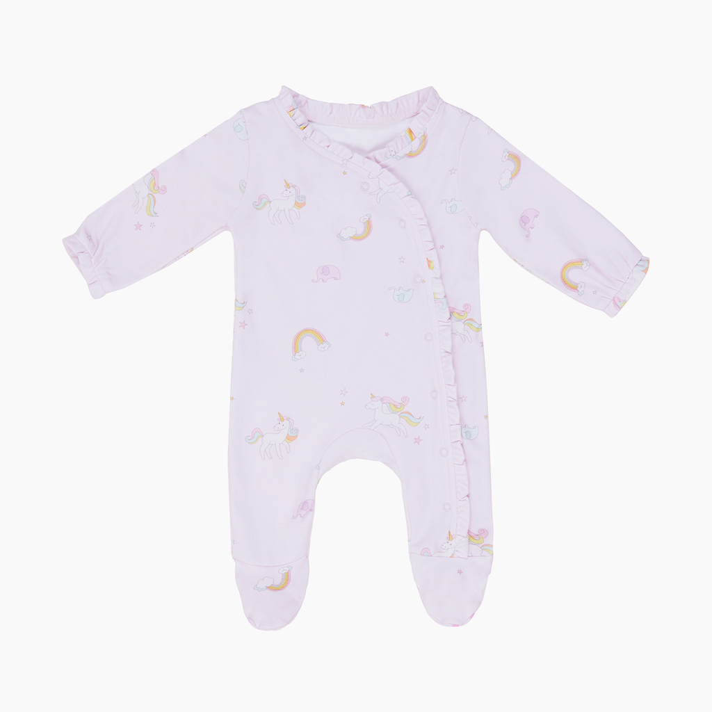 Unicorn Printed Baby Sleepsuit