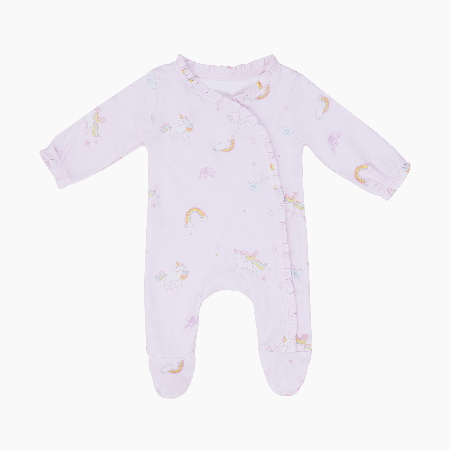 Unicorn Printed Baby Sleepsuit