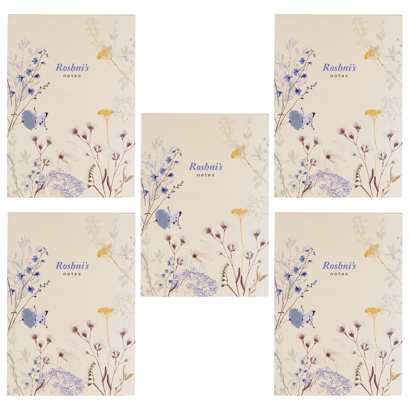 Party Favour: Wildflower Notepad