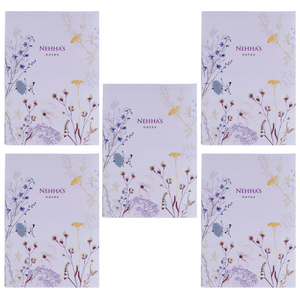 Party Favour: Wildflower Personalised Notepad