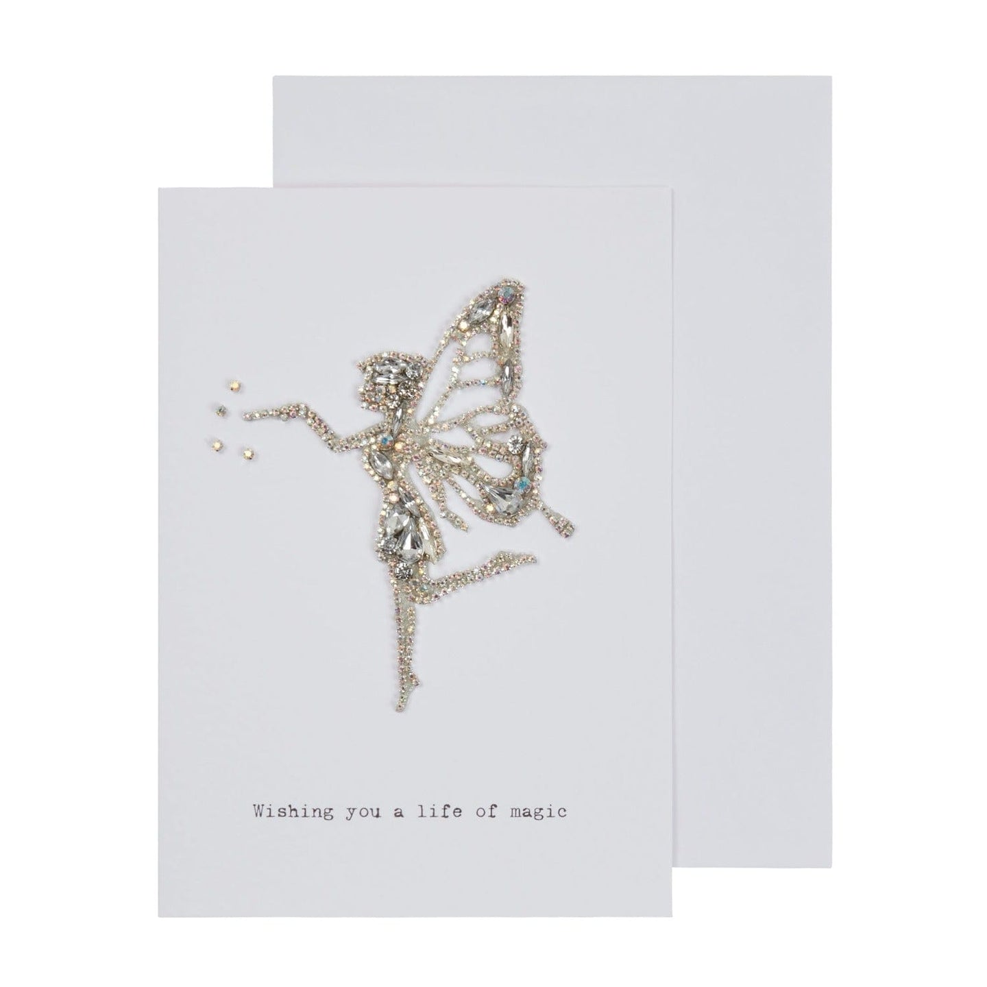 Luna Loves - Embellished Fairy Greeting Card