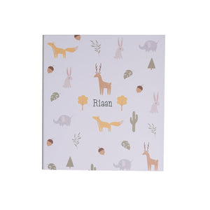 Party Favour: Personalised Woodland Ring Binder