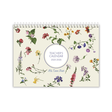 Teacher's Academic Calendar, 2025-2026