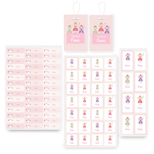 Personalised School Tag & Sticker Pack