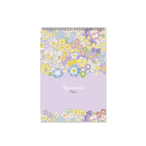 Party Favour: A4 Floral Notepad
