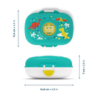 MB Gram Kids Snack Box - Pink Birds