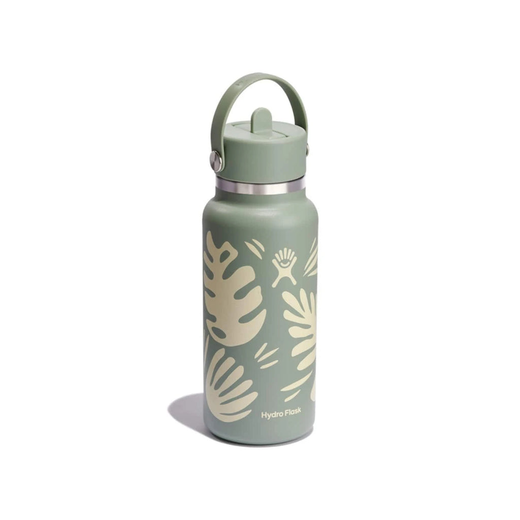 Wide Mouth Travel Bottle with Flex Straw Cap