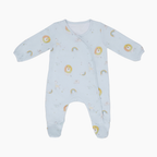 Lion Printed Baby Sleepsuit