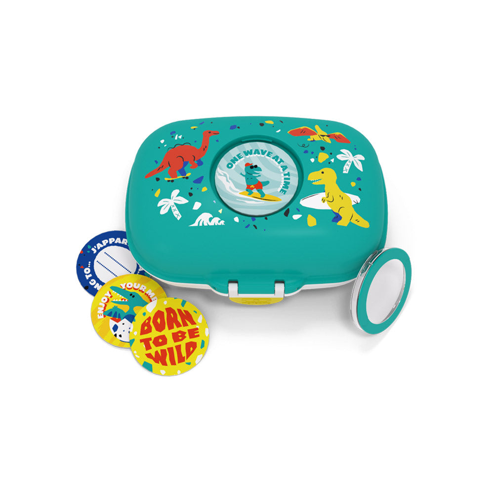 MB Gram Kids Snack Box - Blue Dino