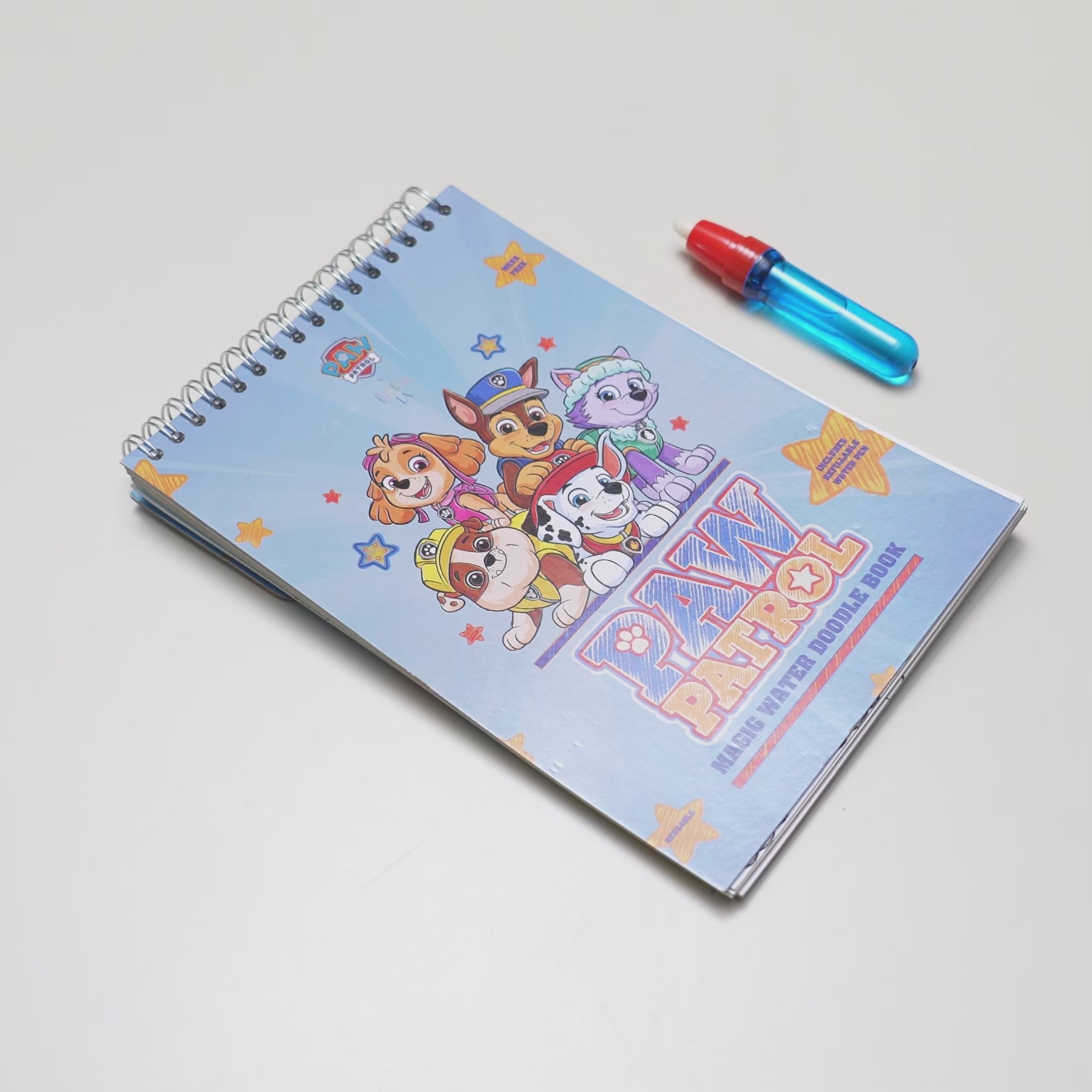 Paw Patrol Magic Water Colouring Book