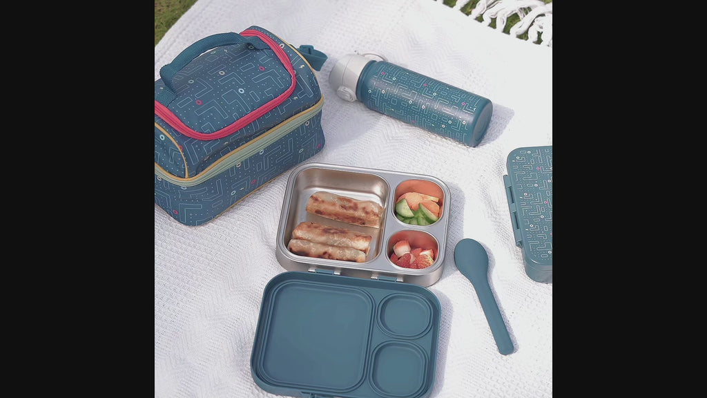 Gamer Stainless Steel Lunchbox