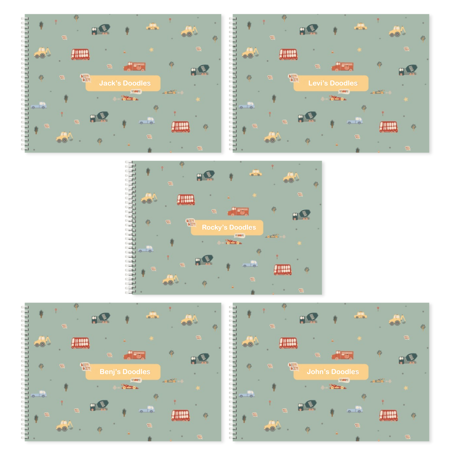 A5 Doodle Book – Party Favour