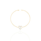 Diamond Initial Keepsake Bracelet