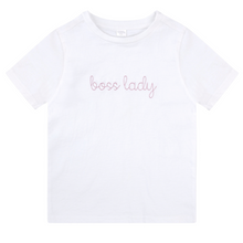Load image into Gallery viewer, Boss Lady Organic Cotton Tee
