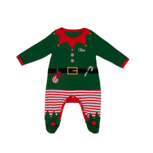 Load image into Gallery viewer, Organic Cotton Elf Baby Sleepsuit
