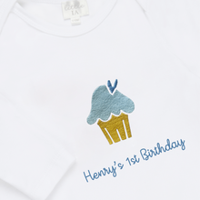 Load image into Gallery viewer, My 1st Birthday Sleepsuit - Baby Boy
