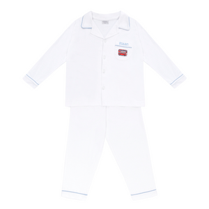 Organic Cotton London Bus Pyjama