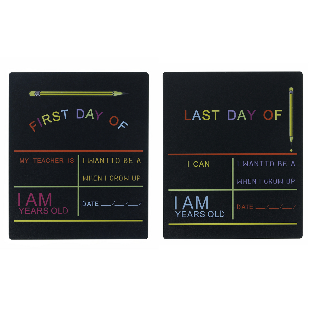 First & Last School Day Board
