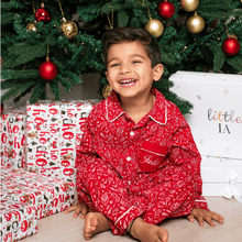 Load image into Gallery viewer, Personalised Christmas Kids Pyjama
