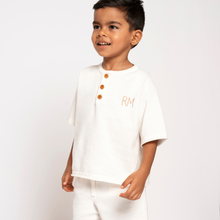 Load image into Gallery viewer, White Cotton Knit Set
