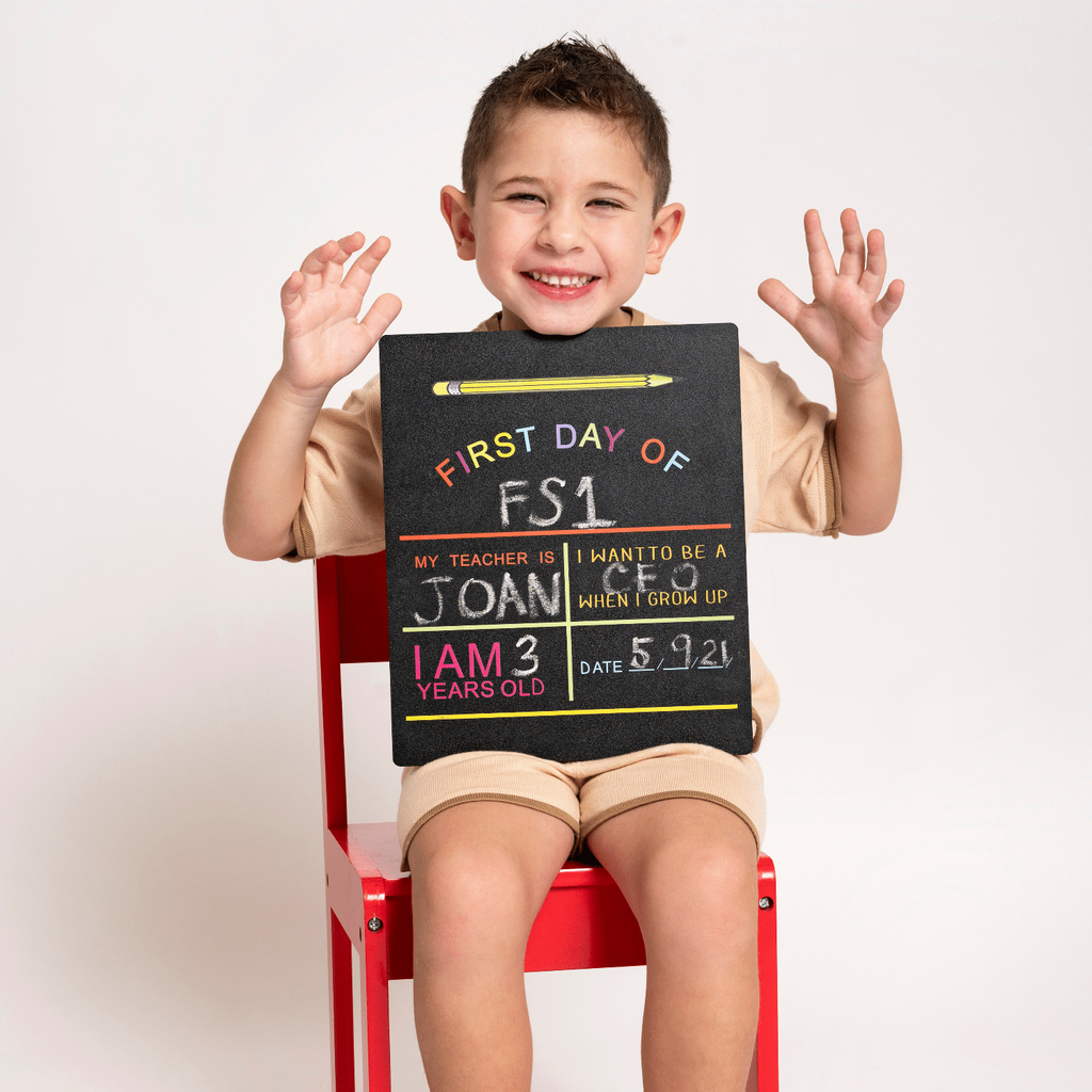 First & Last School Day Board