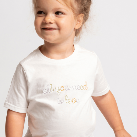 All You Need is Love Organic Cotton Tee