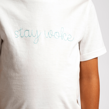 Load image into Gallery viewer, Stay Woke Organic Cotton Tee
