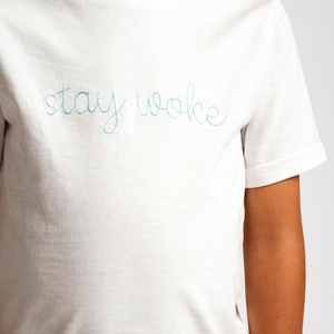 Stay Woke Organic Cotton Tee