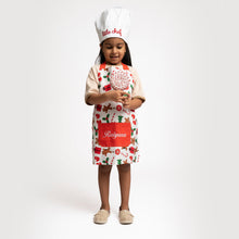 Load image into Gallery viewer, Little Chef&#39;s Christmas Apron with Hat

