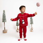 Snowman Kids Knit Set