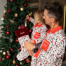 Load image into Gallery viewer, Personalised Festive Christmas Stocking
