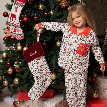 Personalised Festive Christmas Stocking