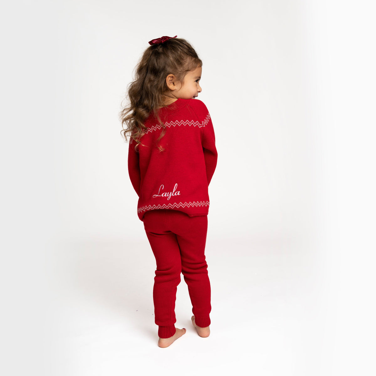 Snowman Kids Knit Set