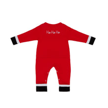 Load image into Gallery viewer, Organic Cotton Santa Baby Romper
