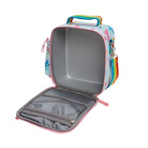 Unicorn backpack with online lunchbox