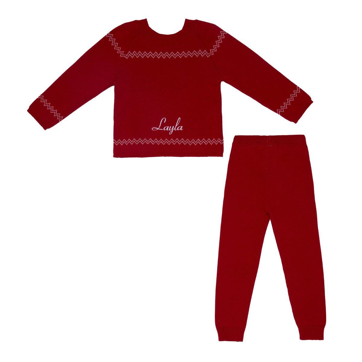 Snowman Kids Knit Set