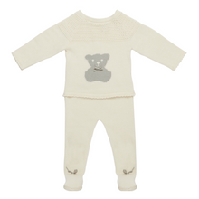 Load image into Gallery viewer, Teddy Bear Cotton Knit Set

