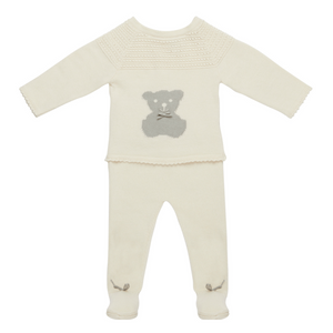 Teddy Bear Cotton Knit Set