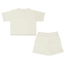 Load image into Gallery viewer, White Cotton Knit Set

