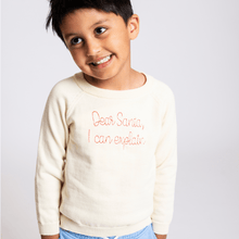 Load image into Gallery viewer, Christmas Sweater - Dear Santa, I Can Explain Knit Sweater
