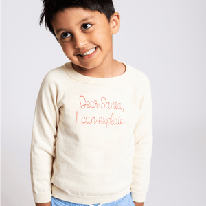 Christmas Sweater - Dear Santa, I Can Explain Knit Sweater