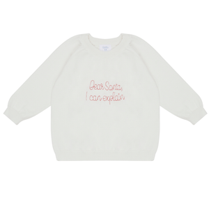 Christmas Sweater - Dear Santa, I Can Explain Knit Sweater