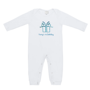 My 1st Birthday Sleepsuit - Baby Boy