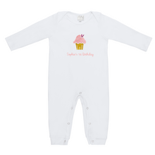 Load image into Gallery viewer, My 1st Birthday Sleepsuit - Baby Girl
