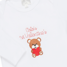 Load image into Gallery viewer, My First Valentine&#39;s Cotton Sleepsuit
