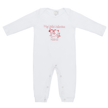 Load image into Gallery viewer, My Little Valentine Cotton Sleepsuit
