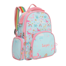 Load image into Gallery viewer, Unicorn Backpack &amp; Lunch Bag Bundle
